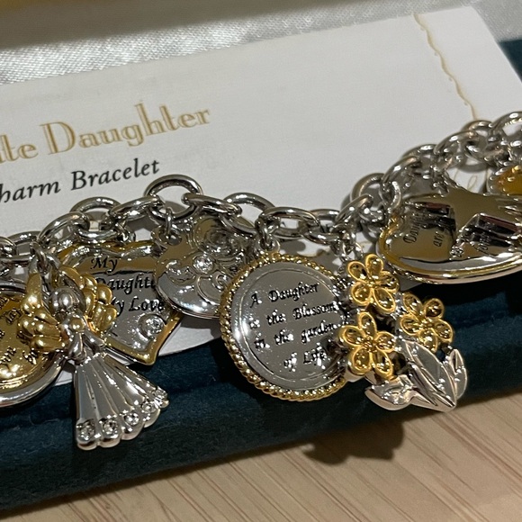 Exclusive Bradley Exchange The Ultimate Daughter Charm Bracelet - Picture 3 of 7